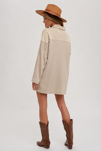 Latte Henley Tunic