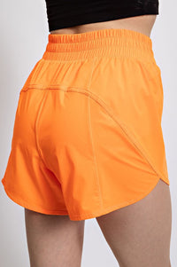 Orange Athletic Shorts