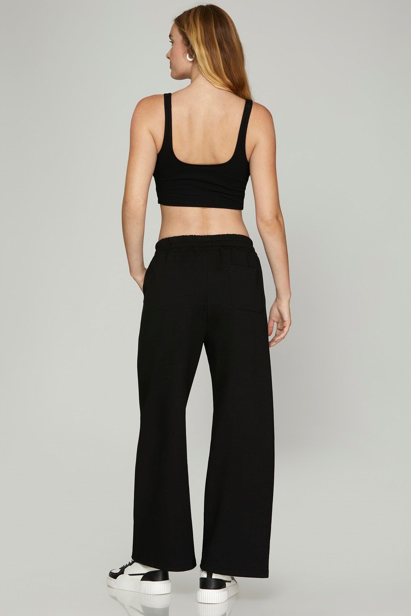 Black Scuba Pant