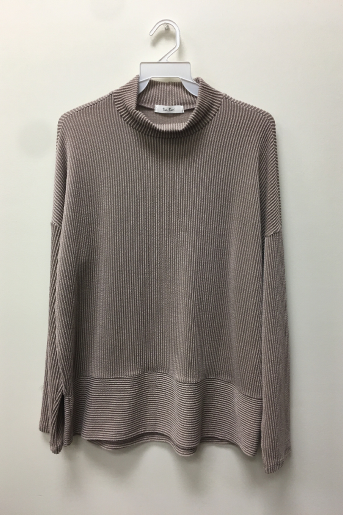 Acorn Ribbed Turtleneck