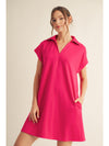 Pink Collared Dress