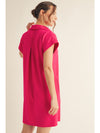 Pink Collared Dress