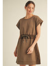Olive Jersey Dress