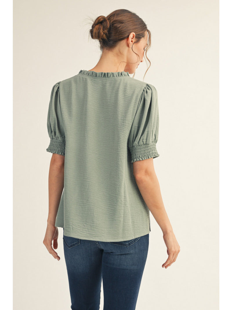 Sage Frill Neck