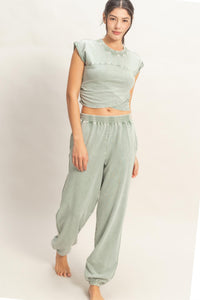 Sage Green Mineral Wash Set