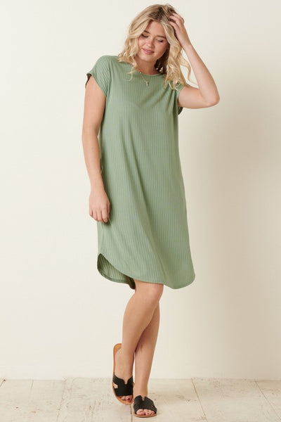 Sage Midi Dress
