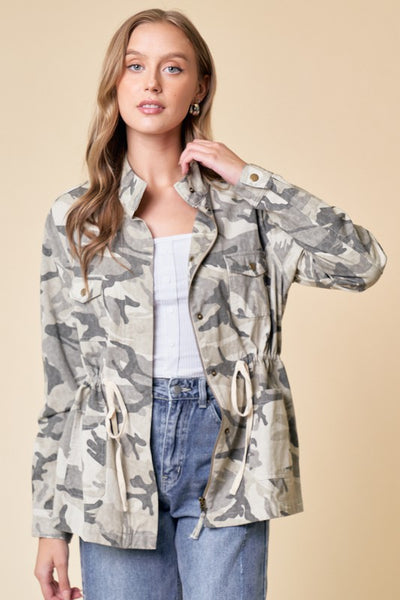 Camo Utility Jacket – The Clothes Line Boutique