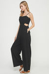 Black Cutout Jumpsuit