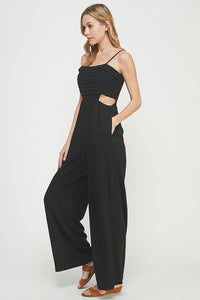 Black Cutout Jumpsuit