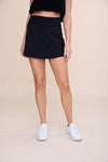 Black Active Skort
