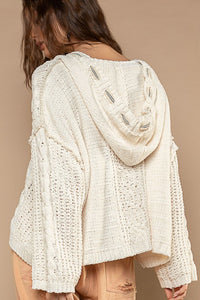 Ivory Chenille Pullover