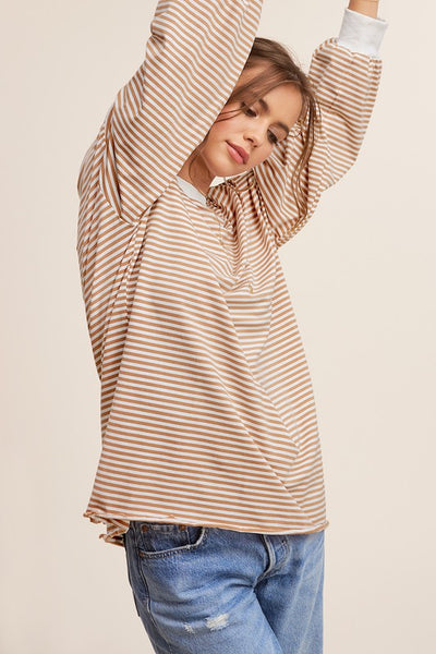 Claire Striped Tee