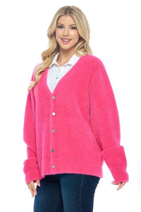 Marisol Fuzzy Cardigan