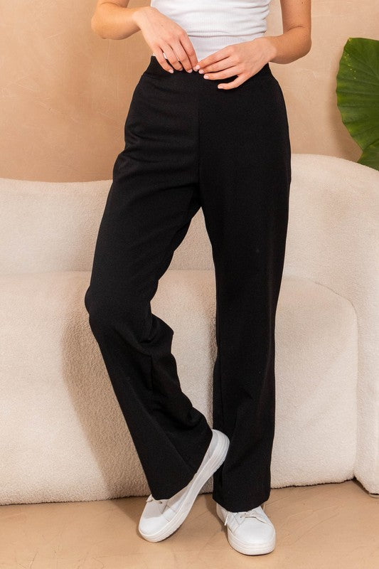 Black Twill Pant