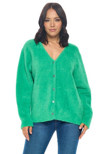 Marisol Fuzzy Cardigan