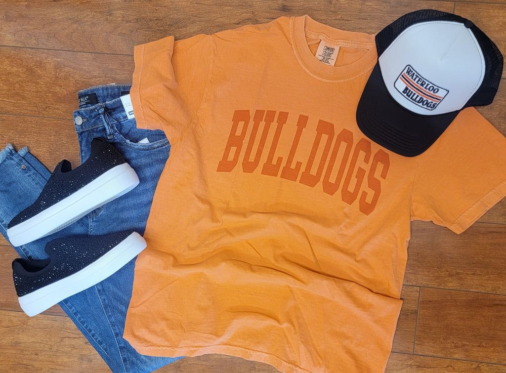 Tone on tone Bulldogs Tee