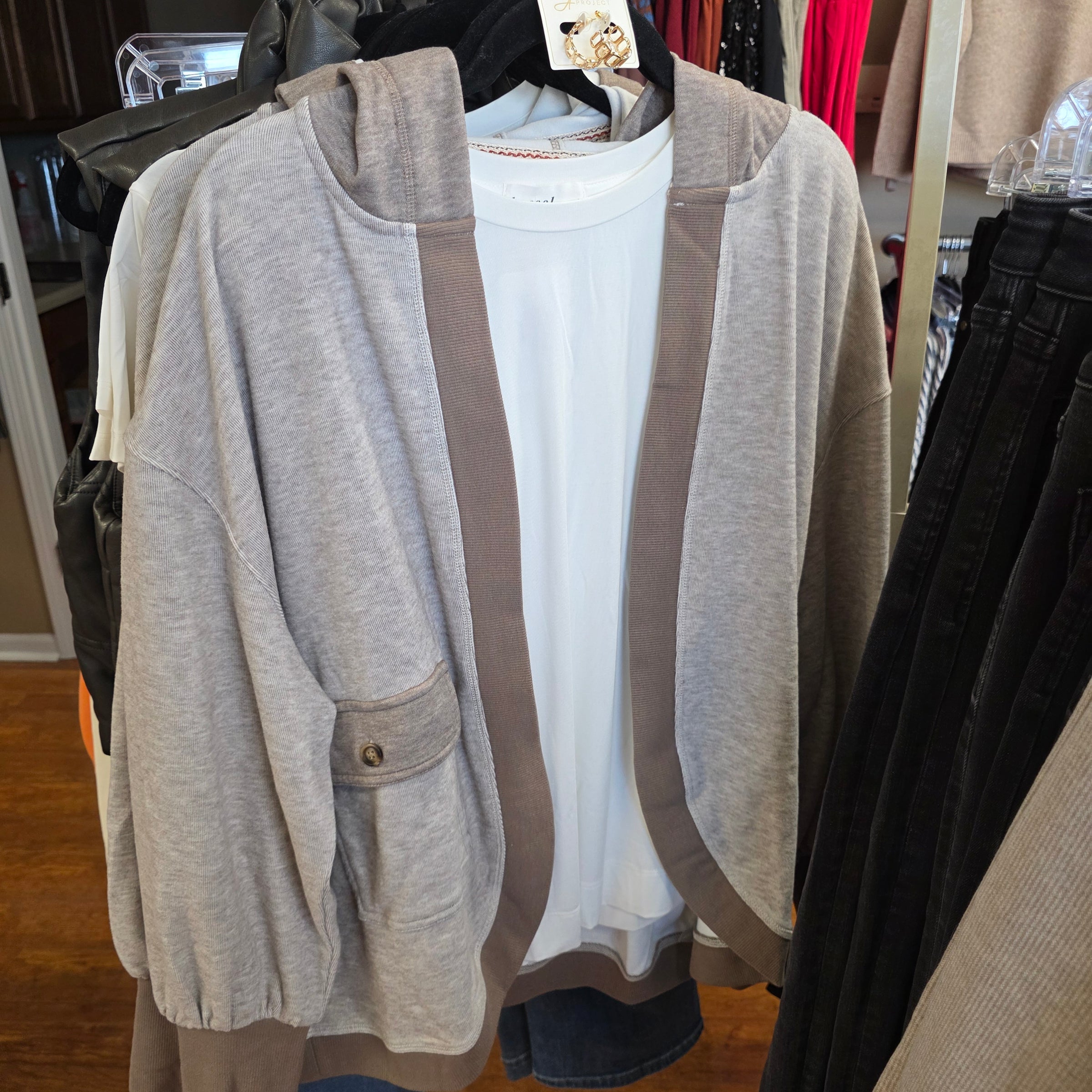 Cozy Hooded Cardigan