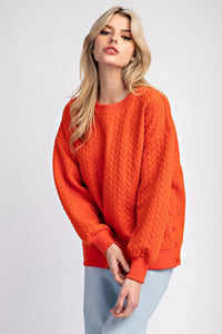 Textured Pullover