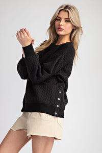 Textured Pullover