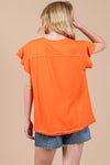 Orange Game Day Top