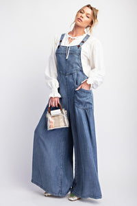 Chambray Denim Jumpsuit