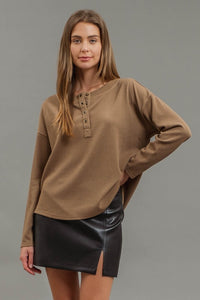 Mocha Henley