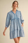 Denim Ric Rac Dress