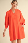 Orange Everyday Dress