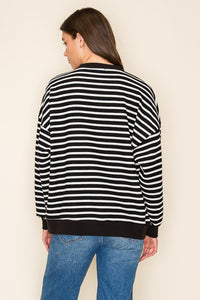 Merry Stripe Sweatshirt