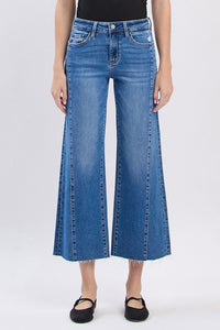 High Rise Twist Wide Leg