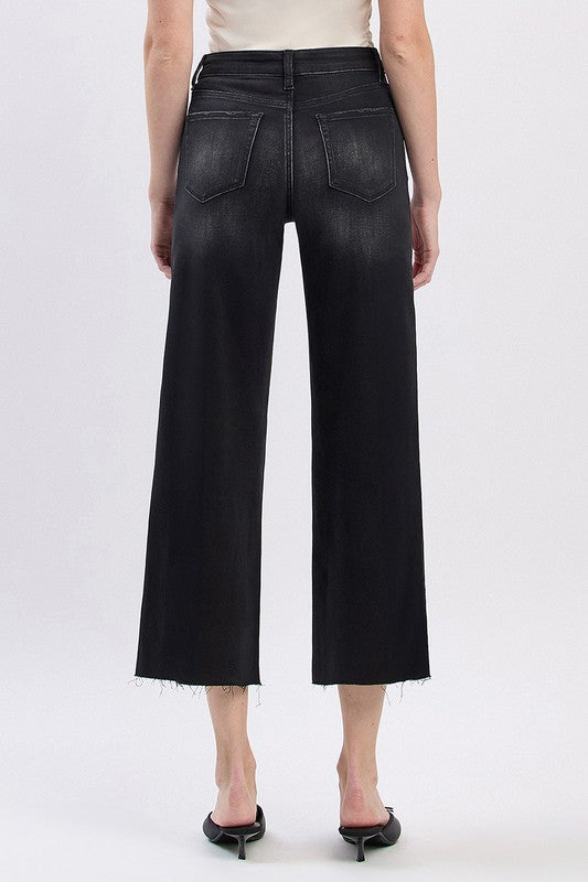Vervet Black Comfort Crop