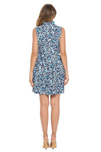 Navy Laison Tiered Dress