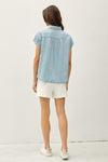 Tencel Stripe Top