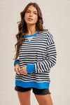 Navy Stripe Everyday Sweatshirt