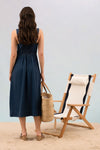 Chambray Sweetheart Midi
