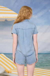 Chambray Button-Up