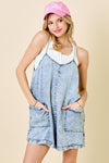Denim Romper