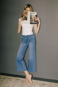 Vervet Comfort Crop Wide