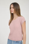 Dusty Pink Bow Back