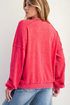 Strawberry Peace Pullover