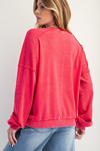 Strawberry Peace Pullover