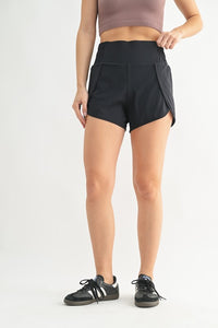 Black Running Short