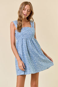 Floral Chambray Babydoll