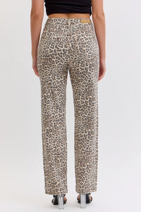 Leopard HR Denim
