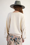 Cream Cord Embroidery