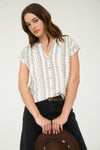 Geometric Button Down