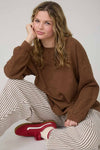 Drop Shoulder Knit