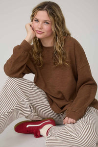 Drop Shoulder Knit