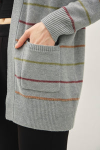 Classic Striped Cardigan