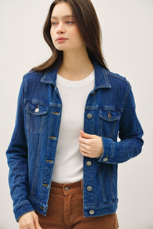 Denim Soft Shirt Jacket